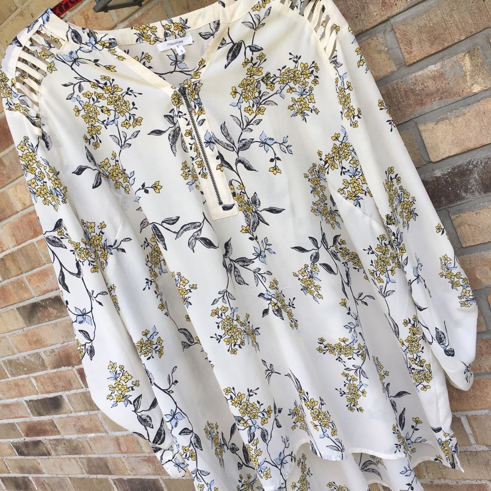 Maurices plus size 3x blouse beautiful EUC